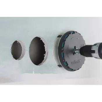 wolfcraft Ρυθμιζόμενο ποτηροτρύπανο 45-130 mm με λεπίδες HSS και κέντρο διάτρησης 5978000
