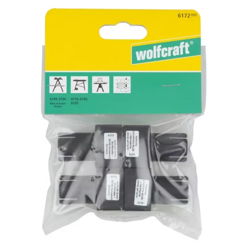 wolfcraft 6172000 Σετ σιαγόνων σύσφιξης για πάγκους εργασίας Master