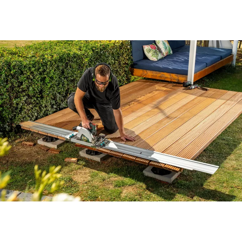 wolfcraft Σετ επέκτασης για οδηγό ράγα FKS 145, επεκτείνει στα 255 cm (6914000)
