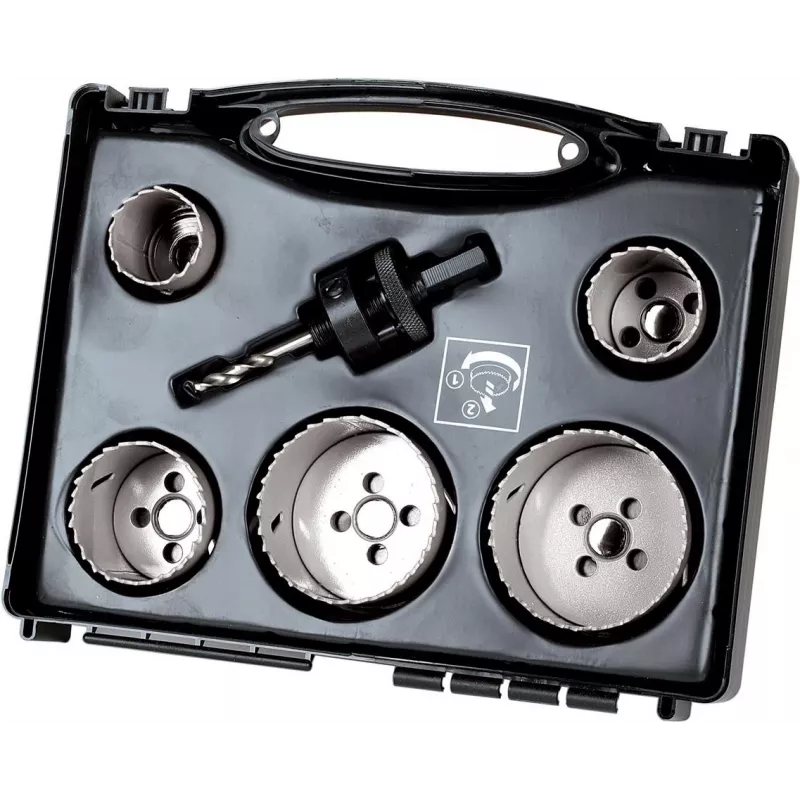 Wolfcraft 5423000 Σετ κορωνών, 8 τεμαχίων