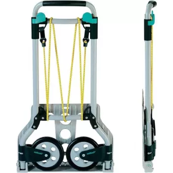 wolfcraft TS 600 αλουμινένιο καροτσάκι μεταφοράς, 70 kg, μαύρο 5505000