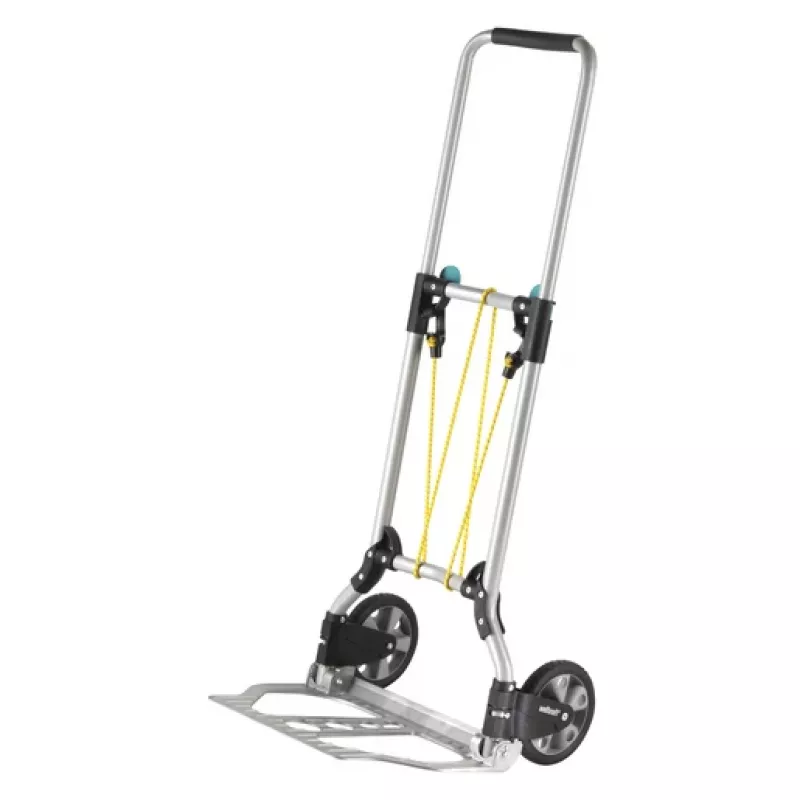 wolfcraft TS 600 αλουμινένιο καροτσάκι μεταφοράς, 70 kg, μαύρο 5505000