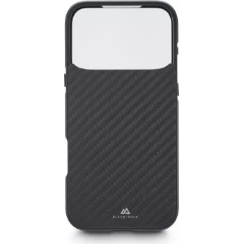 Black Rock Cover 360° Γυαλί για Apple iPhone 17 Pro Max Πραγματικό ανθρακονήματα 00080472