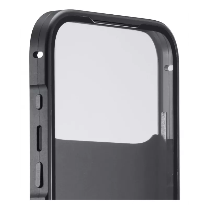 Black Rock Cover 360° Γυαλί για Apple iPhone 17 Pro Max Πραγματικό ανθρακονήματα 00080472