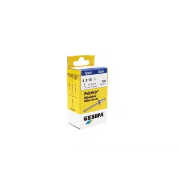 GESIPA PolyGrip® Τυφλά πριτσίνια 4,0 x 10,0 mm Ατσάλι/Ατσάλι, 100 τεμ. 1464884