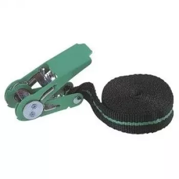 Wolfcraft 3418000 Μονοκόμματος ιμάντας σύσφιξης με καστάνια, 4 m x 25 mm, LC 90 daN