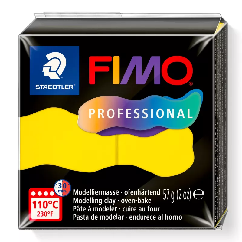 STAEDTLER FIMO Professional πλαστική μάζα πολυμερούς 57g κίτρινη
