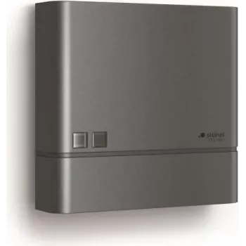 STEINEL TS PRO COM1 Ανιχνευτής κίνησης με διακόπτη λυκόφωτος, 360° PIR, εμβέλεια 12 m, IP54, Λευκό 089139