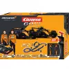 Carrera GO!!! McLaren Racing ηλεκτρικό σετ slotcar κλίμακας 1:43 με looping, fly-over, στένωση, 2 χειριστήρια, 6,2m διαδρομή