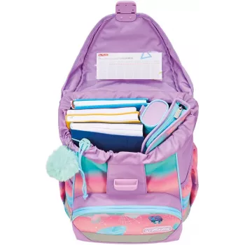 Herlitz Ultralight Σετ σχολικής τσάντας Seahorse Ocean Lights 6-9 ετών