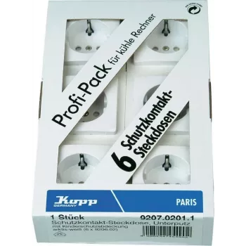 HEINRICH KOPP Paris Schuko Υποδοχή πρίζας λευκό 920702011