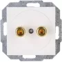 HEINRICH KOPP Υποδοχή μπανάνας 4mm λευκό χωνευτό 16A 30V AC/DC 951629004