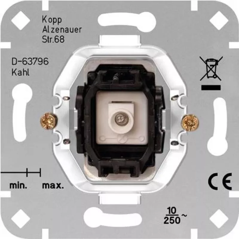 Kopp Μηχανισμός διακόπτη HK05/HK07 αλουμίνιο 504700000