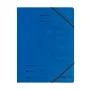 HERLITZ Θήκη με γωνιακό λάστιχο A4 Μπλε, συσκευασία 5 τεμ. 11387180-000