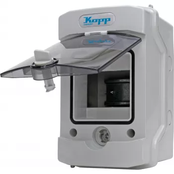 HEINRICH KOPP 353844003 Κουτί διακλάδωσης, IP54, 7 εισόδους καλωδίων, Γκρι