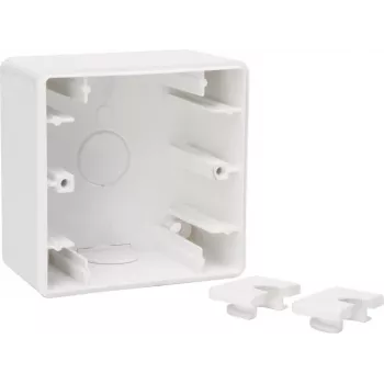 Kopp HK02 Επιτοίχιο κουτί 1 θέσης Αρκτικό λευκό 375102008