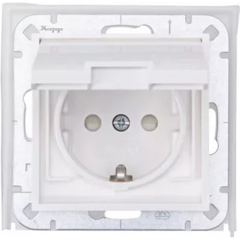 HEINRICH KOPP Πρίζα Schuko λευκή 954029009