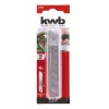 KWB 023395 Λεπίδες θραύσης 18 mm ανοξείδωτου χάλυβα, 10 τεμάχια