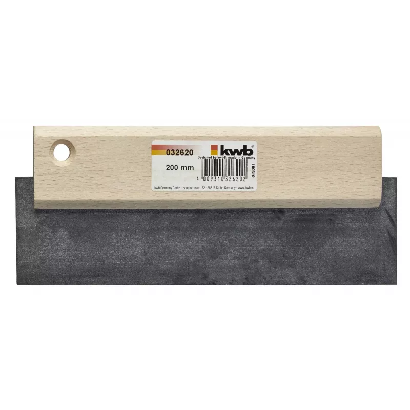 kwb 032620 Σπάτουλα αρμών 200 mm x 55 mm ελαστικό με ξύλινη λαβή