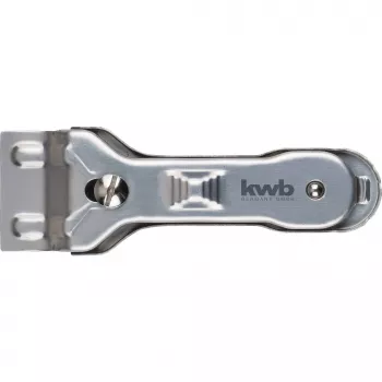 KWB 013810 ξέστρο επίπεδο με λεπίδα ανοξείδωτου χάλυβα και εργονομική λαβή 2 συστατικών