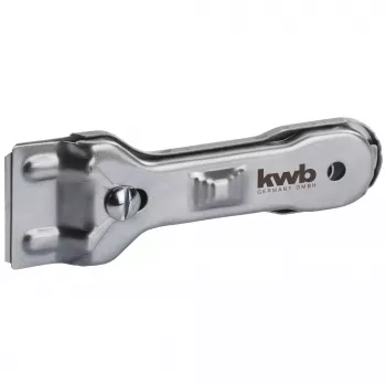 KWB 013810 ξέστρο επίπεδο με λεπίδα ανοξείδωτου χάλυβα και εργονομική λαβή 2 συστατικών