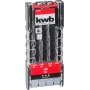 kwb 109145 σετ τρυπανιών πέτρας Carbide, 8 τεμ., 3-10 mm