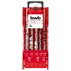 kwb 109154 σετ τρυπανιών πέτρας, 9 τεμ., 4/6/8 mm, με καρβίδιο, DIN 8039
