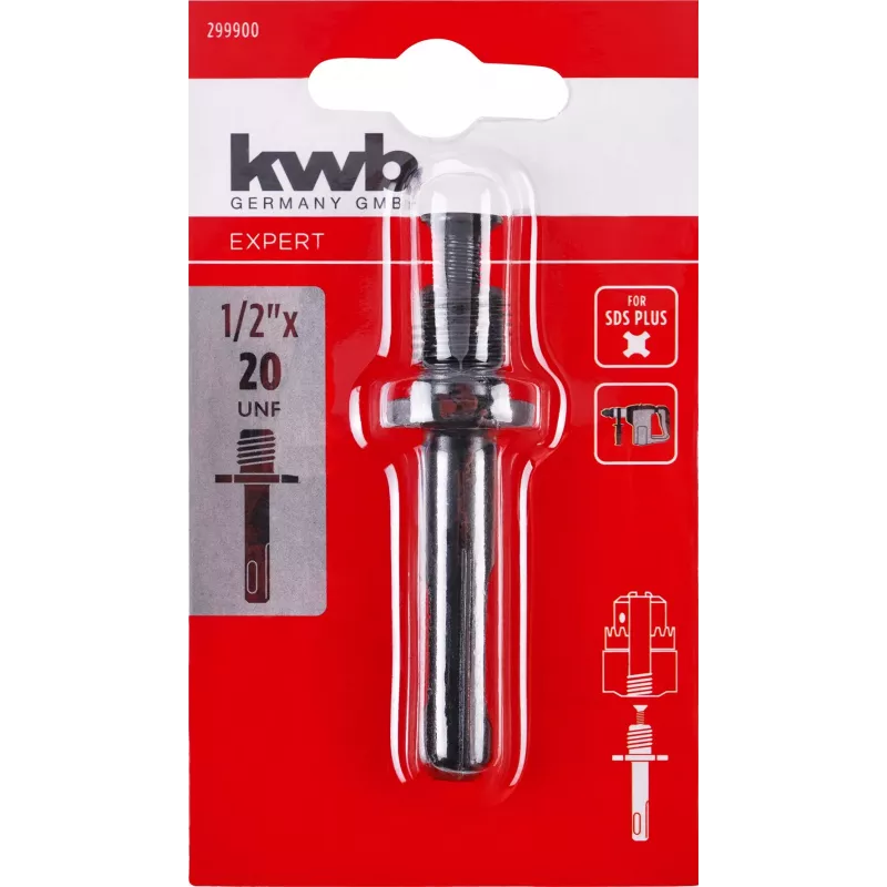 kwb SDS-plus Αντάπτορας τσοκ άξονας 299900