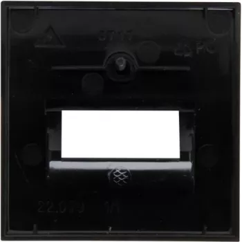 Kopp HK07-UAE Πλάκα κάλυψης, μαύρο ματ, 1 μονάδας 371750005