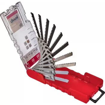 kwb 109180 Σετ λεπίδων σέγας, 10 τεμ., άξονας T, ξύλο/μέταλλο/πλαστικό