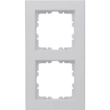 Kopp HK07 Πλαίσιο κάλυψης 2 θέσεων, ματ γκρι 402634007