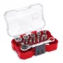 Einhell Σετ 21 τεμ. καρυδακίων και μυτών 1/4 inch | Χρώμιο-Βανάδιο | Καστάνια αναστροφής | 118683