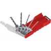kwb 109140 Σετ τρυπανιών σφυριού με μύτες καρβιδίου, 5 τεμ., 4-10 mm