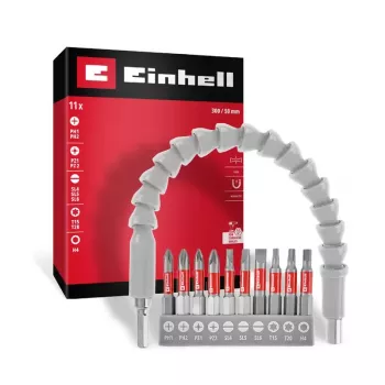Einhell Impact Bit Pocket Box 11-τεμ. σετ μυτών 118673 1/4 inch 6,3 mm PH PZ TORX