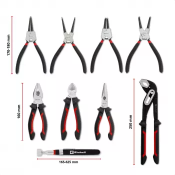 Einhell Ένθετο εργαλείων σετ πένσας 9 τεμ. για E-Case S-F (370522)