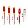 Einhell Σετ κατσαβιδιών ηλεκτρολόγου VDE, 5 τεμ., SL 4,0/5,5, PH 1/2, δοκιμαστικό τάσης, 370541