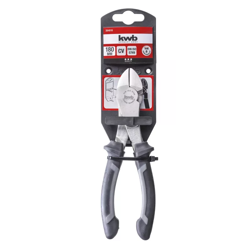 kwb 384010 Πλαϊνός κόφτης βαρέως τύπου 160 mm VDE 1000 V χρώμιο-βανάδιο