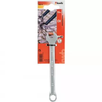 kwb 460210 Κλειδί συνδυασμού 10 mm χάλυβας χρωμίου-βαναδίου ματ χρωμίου DIN 3113