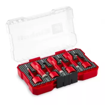 Einhell Σετ Διαμαντοτρυπάνων, 7 τεμ., Σπείρωμα M14, 6–14 mm, για Πλακίδια, Κεραμικά, Πορσελάνη, Μάρμαρο, Γρανίτη 500400