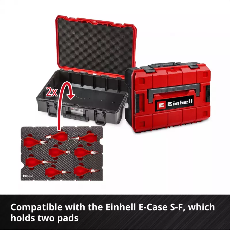 Einhell 370523 ένθετο εργαλείων E-Case – σετ πένσας ακριβείας 8 τεμ. για E-Case S-F