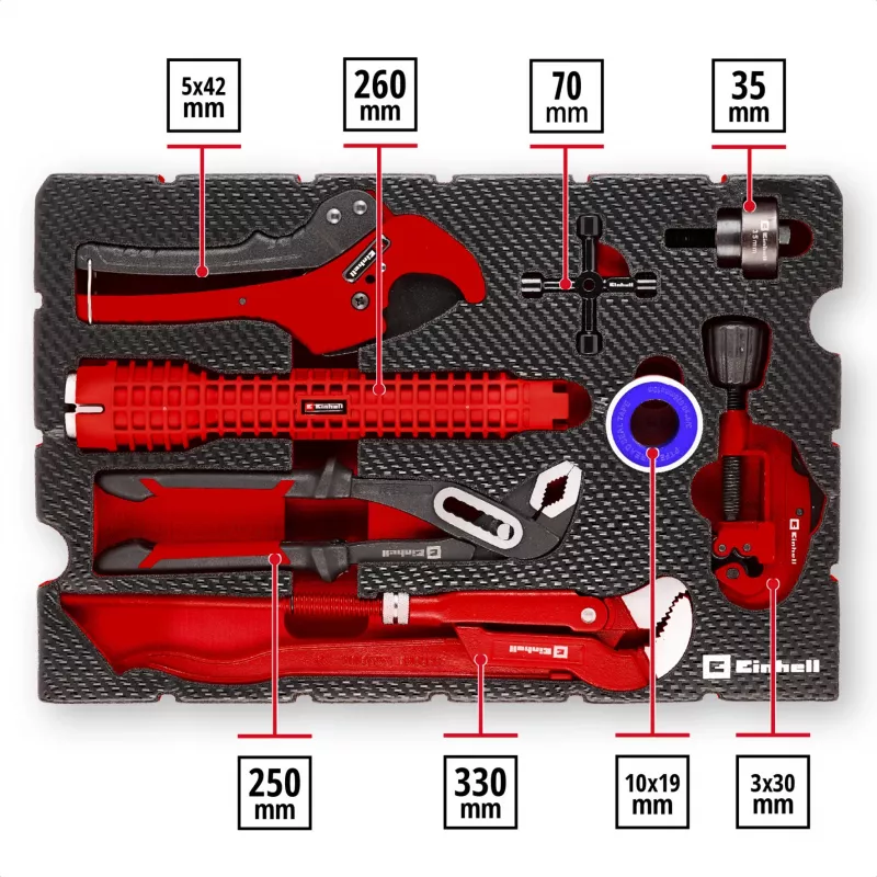 Einhell 370527 σετ ένθετων 8 τεμ. (370527)