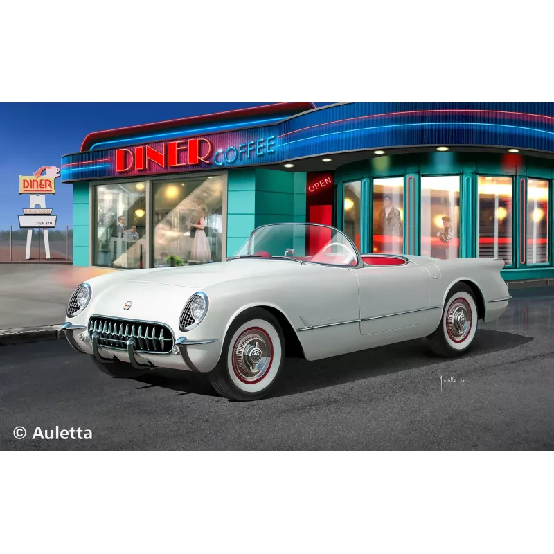 Revell 67718 1953 Corvette Roadster 1:24 πλαστικό κιτ μοντελισμού