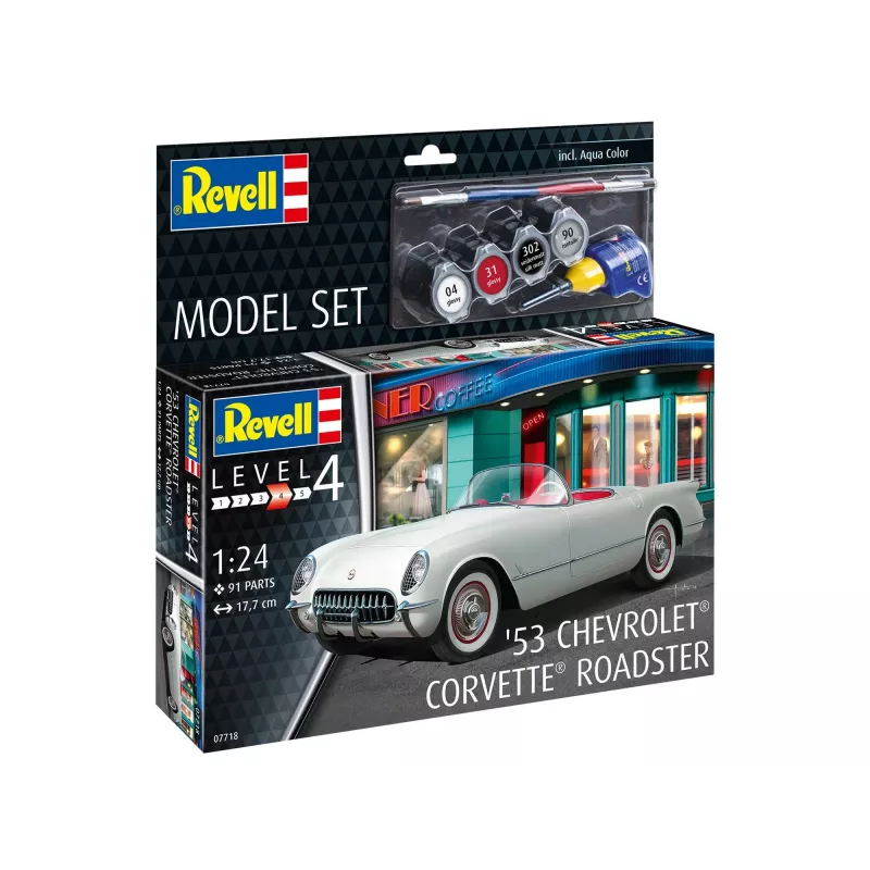 Revell 67718 1953 Corvette Roadster 1:24 πλαστικό κιτ μοντελισμού