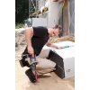 kwb 907010 Θήκη σφυριού, δέρμα, θηλιά ζώνης, καφέ, 1 τεμ.