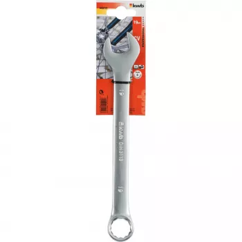 kwb 460219 Κλειδί πολύγωνο-ανοιχτό 19 mm χάλυβας χρωμίου-βαναδίου DIN 3113