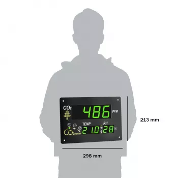 TFA Dostmann AIRCO2NTROL OBSERVER Μετρητής CO2 - μαύρο 31.5002