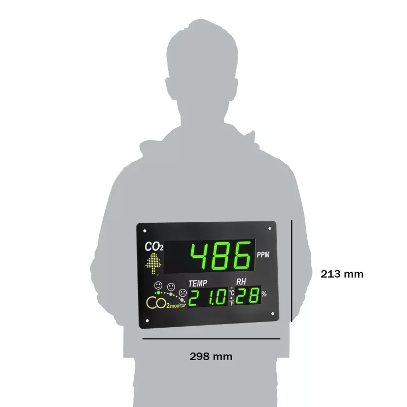 TFA Dostmann AIRCO2NTROL OBSERVER Μετρητής CO2 - μαύρο 31.5002