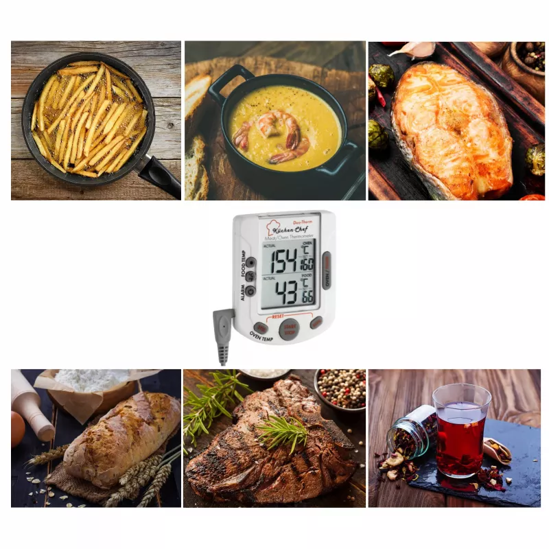 TFA Dostmann Küchen-Chef Ψηφιακό θερμόμετρο ψησίματος και φούρνου 14.1503