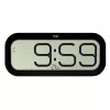 TFA Dostmann Ασύρματο ρολόι τοίχου 60.4514.01 μαύρο
