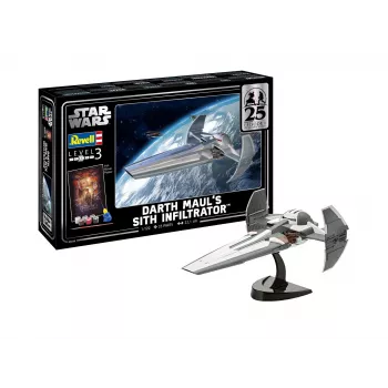 Revell 05638 Darth Mauls Sith Infiltrator 1:100 κλίμακα μοντέλο συναρμολόγησης σετ δώρου - Star Wars Episode I 25η επετειακή έκδοση